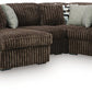 Midnight-Madness - Sectional - Chocolate