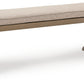 Laguna Heights - Bench With Cushion - Beige