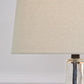 Gregsby - Clear / Black - Glass Table Lamp (Set of 2)