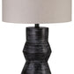 Kerbert - Distressed Black - Terracotta Table Lamp