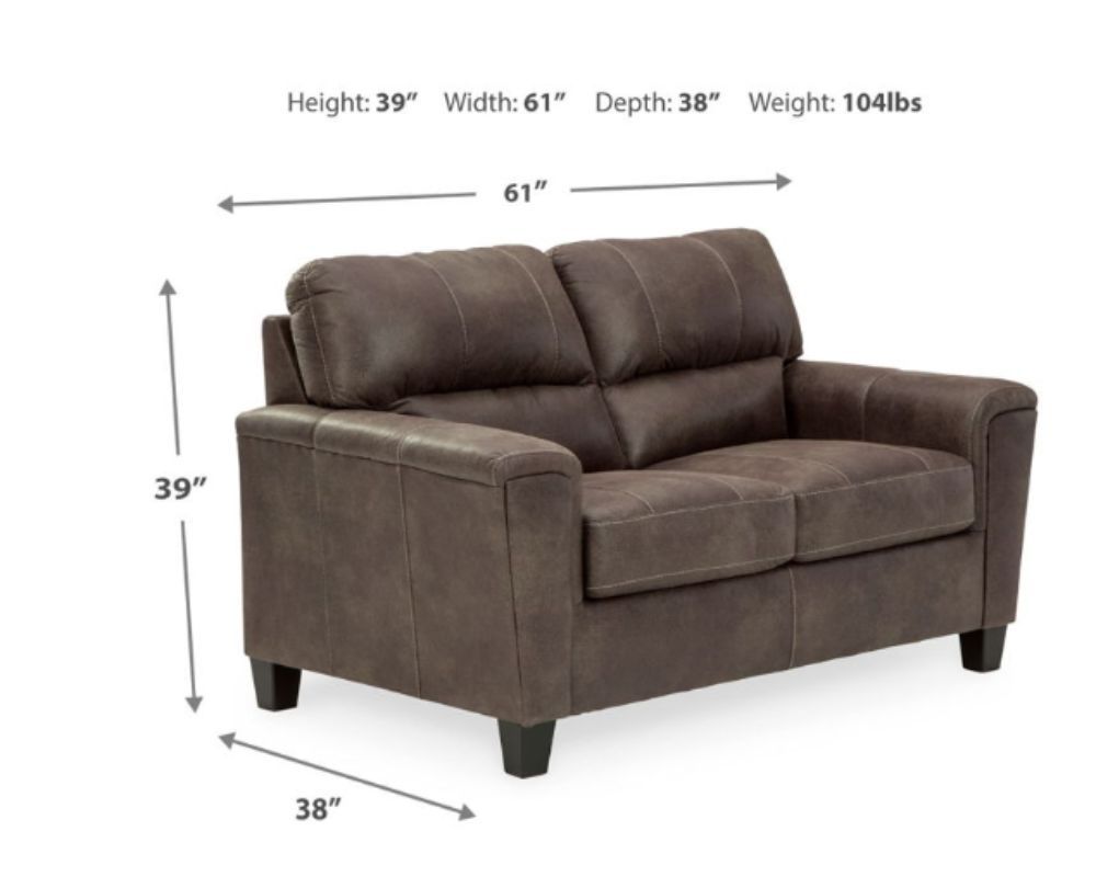 Navi - Stationary Loveseat