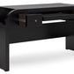 Rowanbeck - Black - Home Office Desk