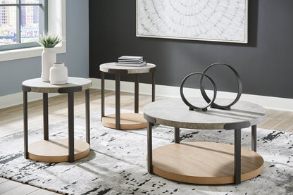 Darthurst - Light Brown - Occasional Table Set (Set of 3) - Forward Furniture