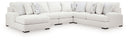 5 Pc. Left Arm Facing Corner Chaise Sectional