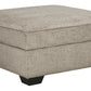 Bovarian - Stone - Ottoman With Storage