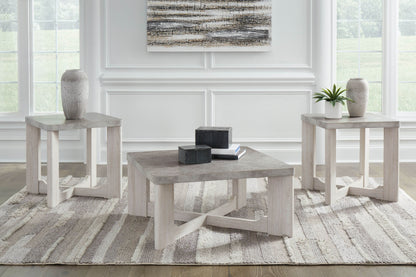 Garnilly - Whitewash - Occasional Table Set (Set of 3) - Forward Furniture