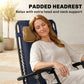 Zero Gravity Chair Set of 2 Patio Chair with Side Table Cupholders and Pillows for Pool, Backyard, Lawn, Blue