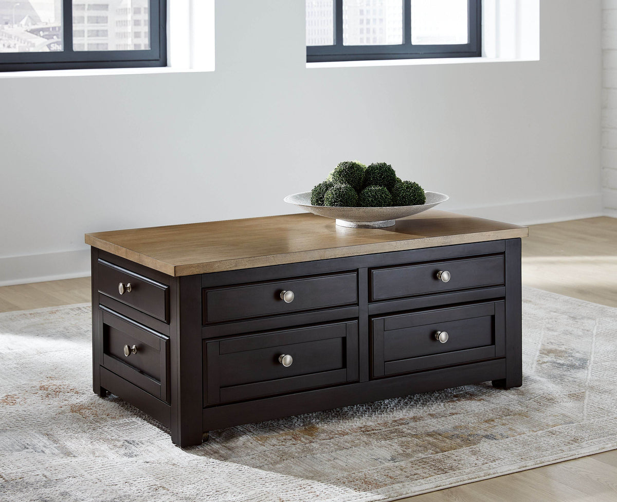 Drazmine - Brown - Lift Top Cocktail Table - Forward Furniture