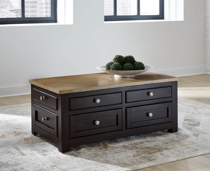Drazmine - Brown - Lift Top Cocktail Table - Forward Furniture