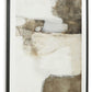 Aldricton - Brown / White - Wall Art