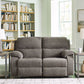 Scranto - Brindle - Reclining Loveseat - Fabric