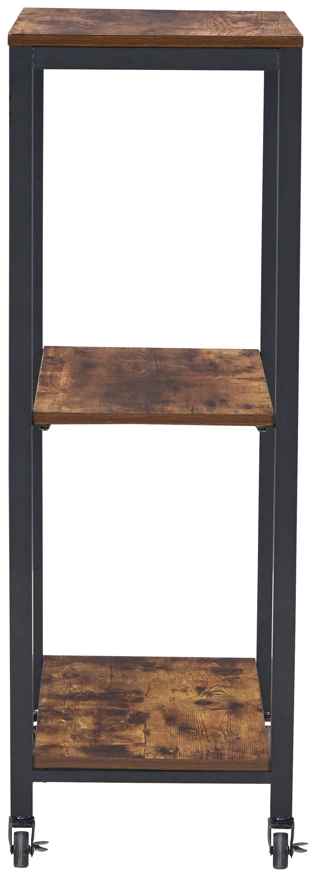 Bevinfield - Brown / Black - Bar Cart - Forward Furniture