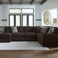 Midnight-Madness - Sectional - Chocolate