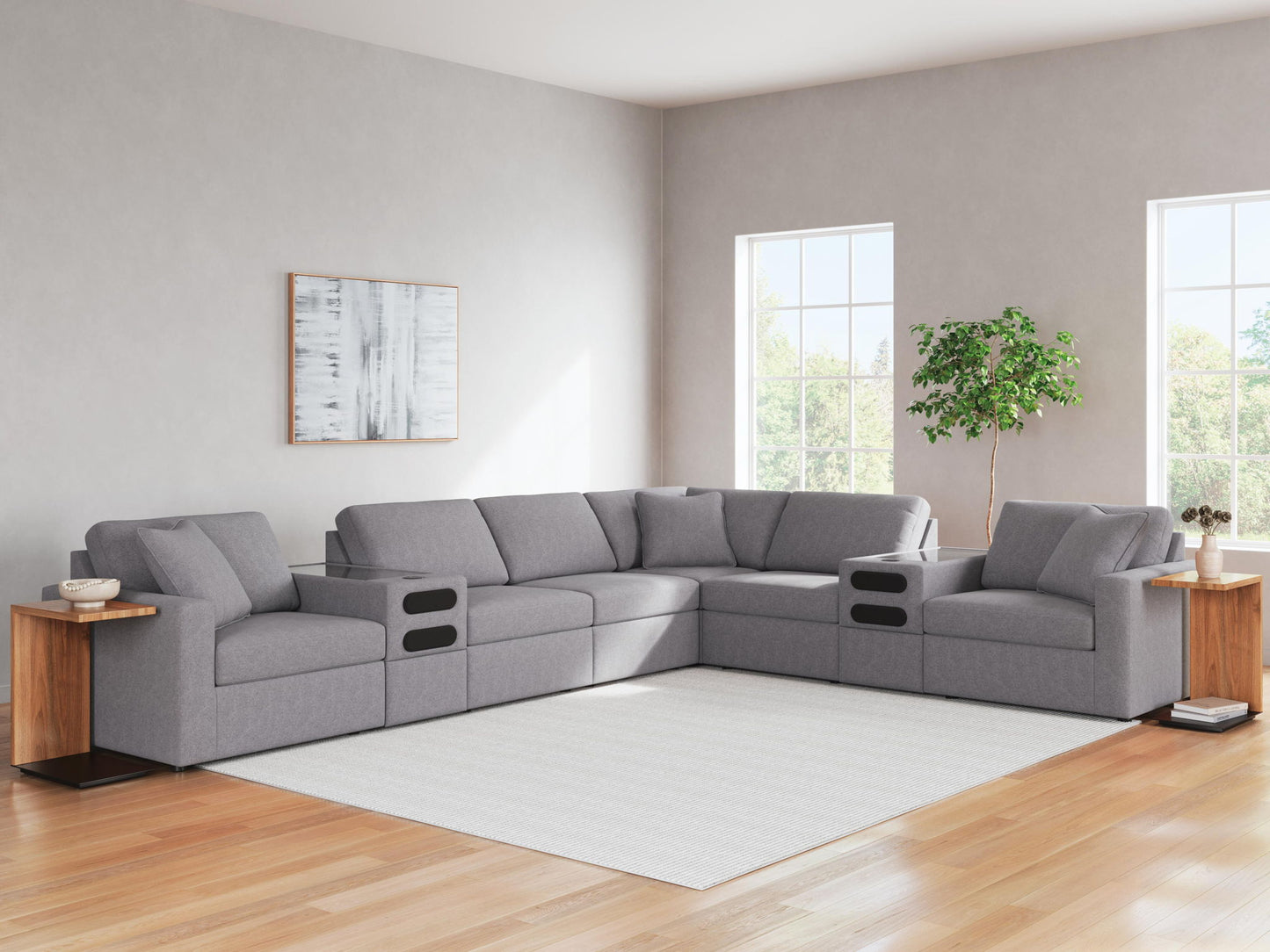 Modmax - Sectional - Granite