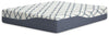 14 Inch Chime Elite 2.0 - California King Mattress - White / Blue