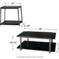 Rollynx - Black - Occasional Table Set (Set of 3)