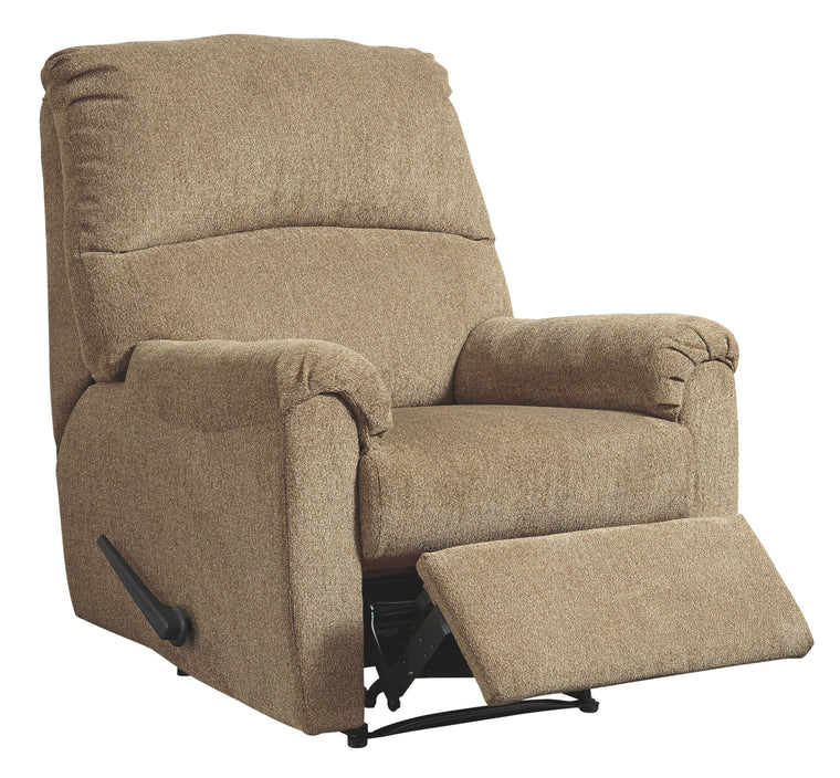 Nerviano - Mocha - Zero Wall Recliner - Fabric - Forward Furniture