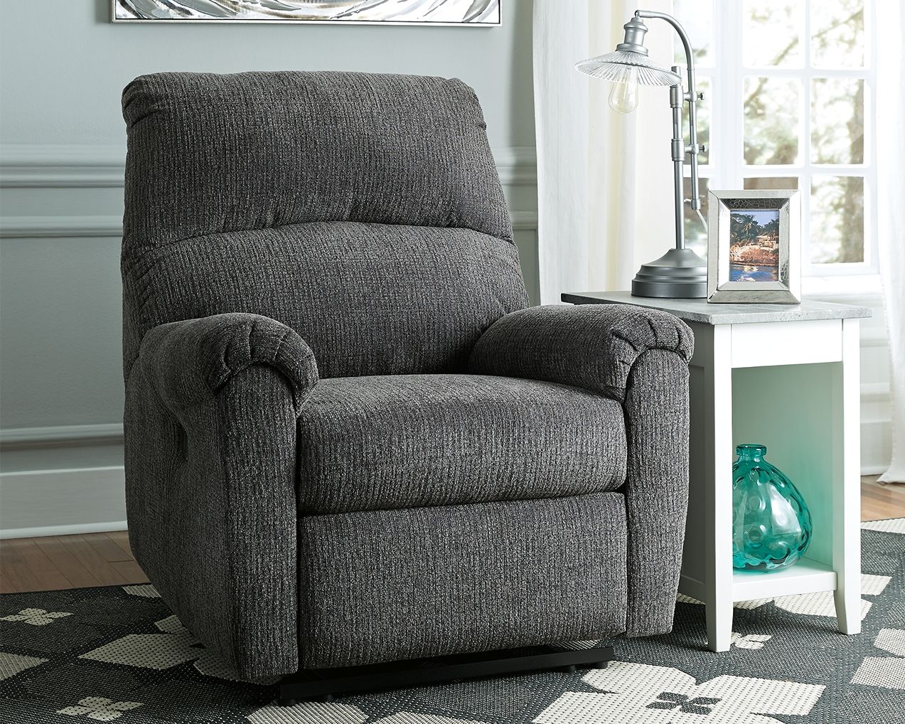 Mcteer - Dark Gray - Power Recliner