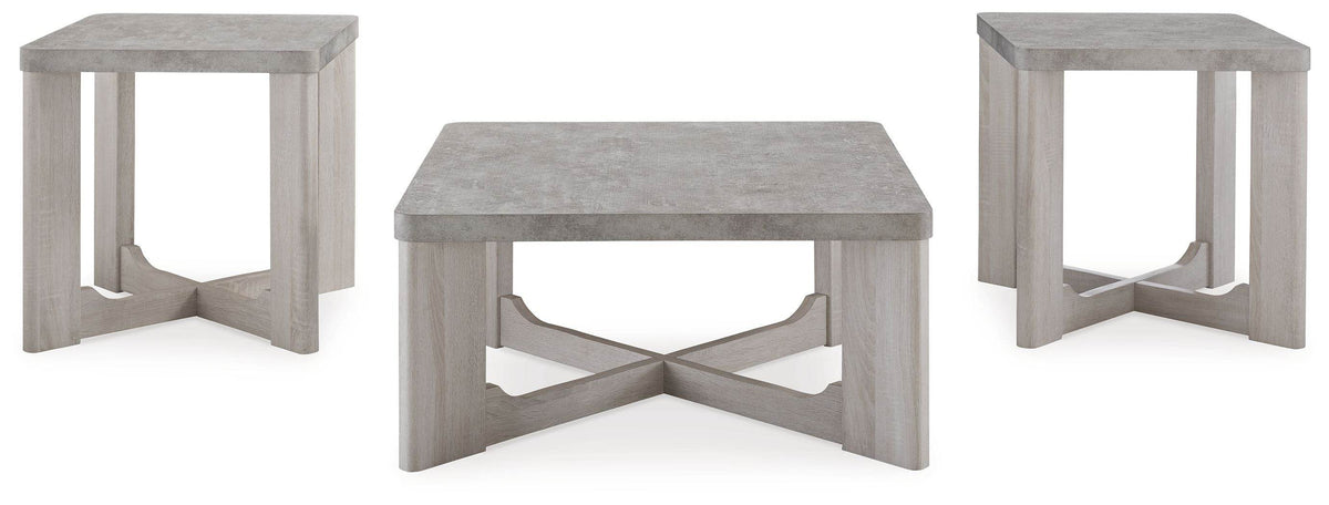 Garnilly - Whitewash - Occasional Table Set (Set of 3) - Forward Furniture
