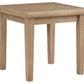 Gerianne - Brown - Square End Table