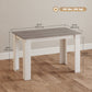 47" Wood-Effect Dining Table for 4-6 - Grey