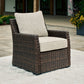 Brook Ranch - Brown - Lounge Chair With Cushion