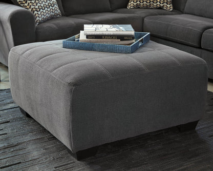 Ambee - Slate - Oversized Accent Ottoman - Forward Furniture