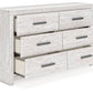 Cayboni - Whitewash - Six Drawer Dresser