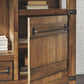 Roybeck - Light Brown / Bronze - Accent Cabinet