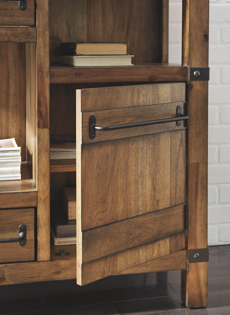Roybeck - Light Brown / Bronze - Accent Cabinet - Forward Furniture