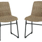 Amaris - Brown / Black - Chair (Set of 2)