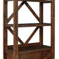 Baldridge - Rustic Brown - Large Bookcase