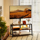 TV Stand with Mount and Power Outlet, Swivel TV Stand Mount with LED Lights for 32-70 Inch TVs for Living Room, Bedroom