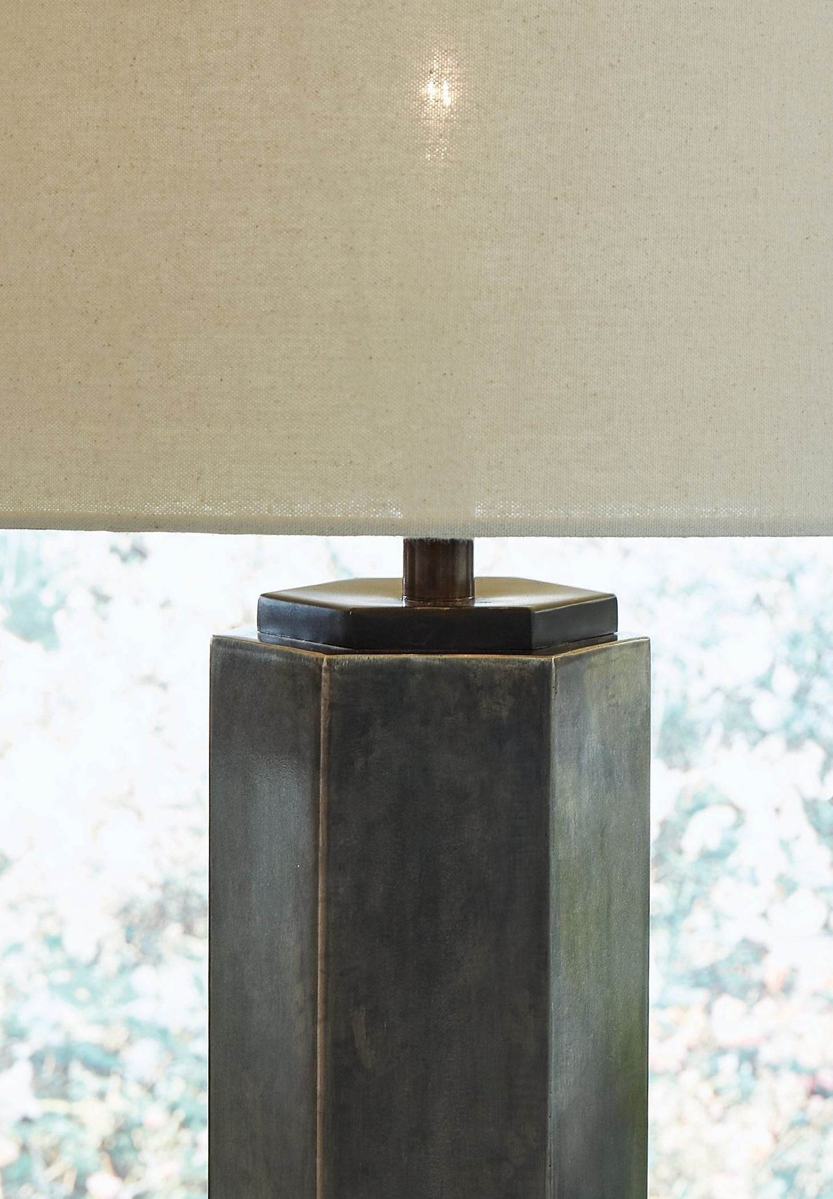 Dirkton - Antique Pewter Finish - Metal Table Lamp - Forward Furniture