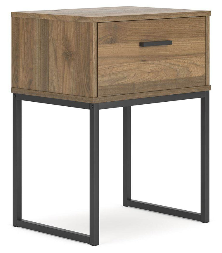 Deanlow - Honey - One Drawer Night Stand - Forward Furniture