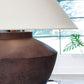 Honsworth - Antique Brown - Poly Table Lamp - Forward Furniture