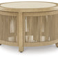 Spooners Cove - Round Cocktail Table - Beige