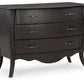 Coltner - Black - Accent Cabinet