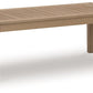 Hallow Creek - Driftwood - Rectangular Cocktail Table