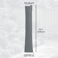 Parasol Cover, Patio Cantilever Cover, Banana Umbrella Cover with Zipper, Grey