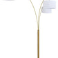 Valo - Metal Arc Lamp - Gold Finish