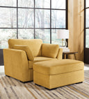 2 Pc. Chair And A Half, Ottoman