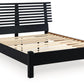 Danziar - Slat Panel Bed With Low Footboard