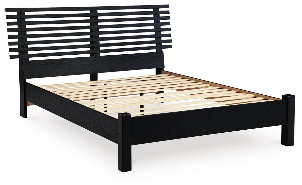 Danziar - Slat Panel Bed With Low Footboard - Forward Furniture