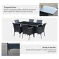 Garden Dining Set with Cushions