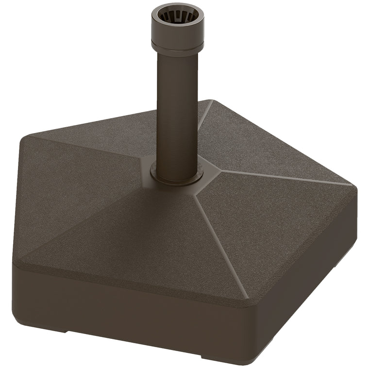 Brown Heavy Duty Patio Umbrella Base Stand
