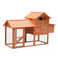 82" Deluxe Chicken Coop Wooden Hen House Rabbit Hutch Poultry Cage Pen Backyard with Run and Nesting Box