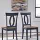 Landocken - Brown / Blue - Dining Room Side Chair (Set of 2)