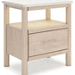 Cadmori - One Drawer Night Stand