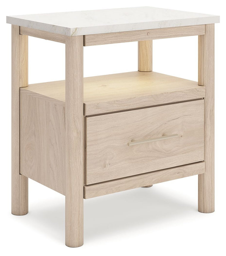 Cadmori - One Drawer Night Stand - Two-Tone